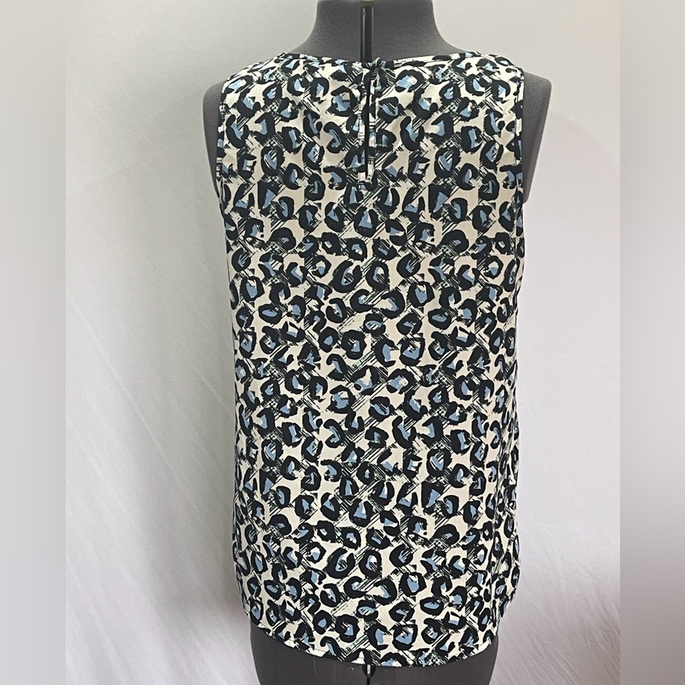Banana Republic Sleeveless Print Top Size S - Picture 3 of 9